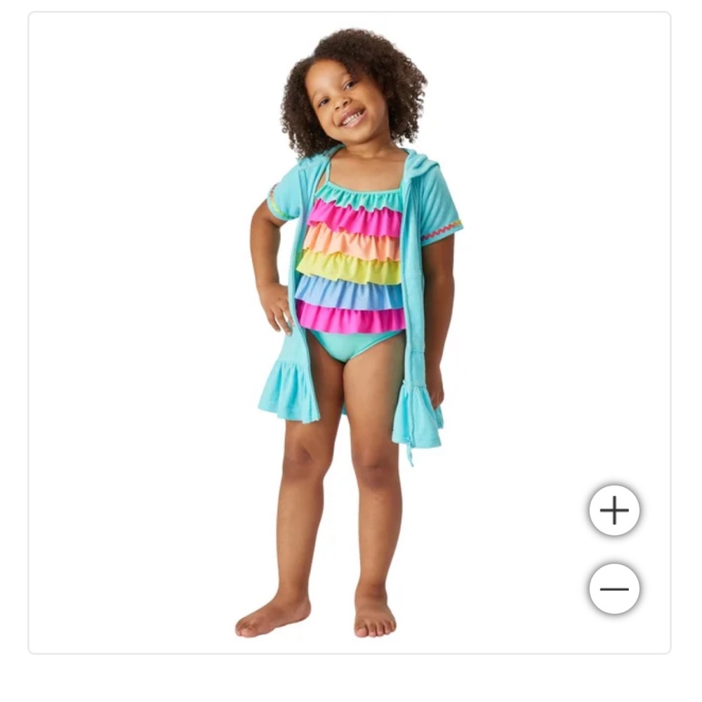 NWT Blue Flapdoodles Kids' 2-piece Swim Set